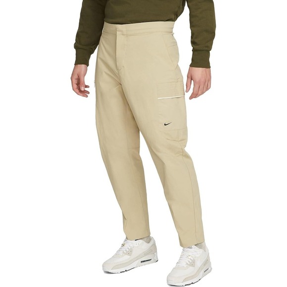 Nike Sportswear Style Essentials Utility Pants Sz 40 Limestone/Sail/Ice Silver‎ - Picture 1 of 5